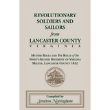 Revolutionary Soldiers and Sailors from Lancaster County, Virginia