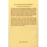 The New England Historical and Genealogical Register, Volume 35, 1881 back cover