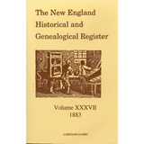 The New England Historical and Genealogical Register, Volume 37, 1883
