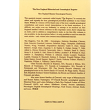 The New England Historical and Genealogical Register, Volume 38, 1884 back cover