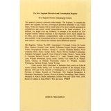 The New England Historical and Genealogical Register, Volume 39, 1885 back cover