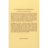 The New England Historical and Genealogical Register, Volume 40, 1886 back cover