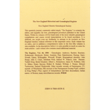 The New England Historical and Genealogical Register, Volume 40, 1886 back cover