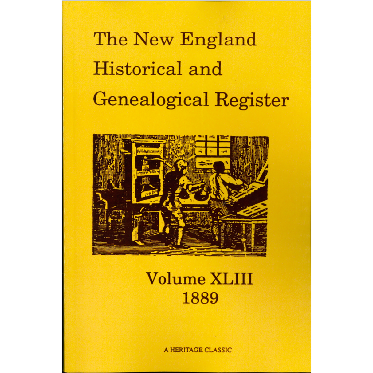 The New England Historical and Genealogical Register Volume XLIII, 1889