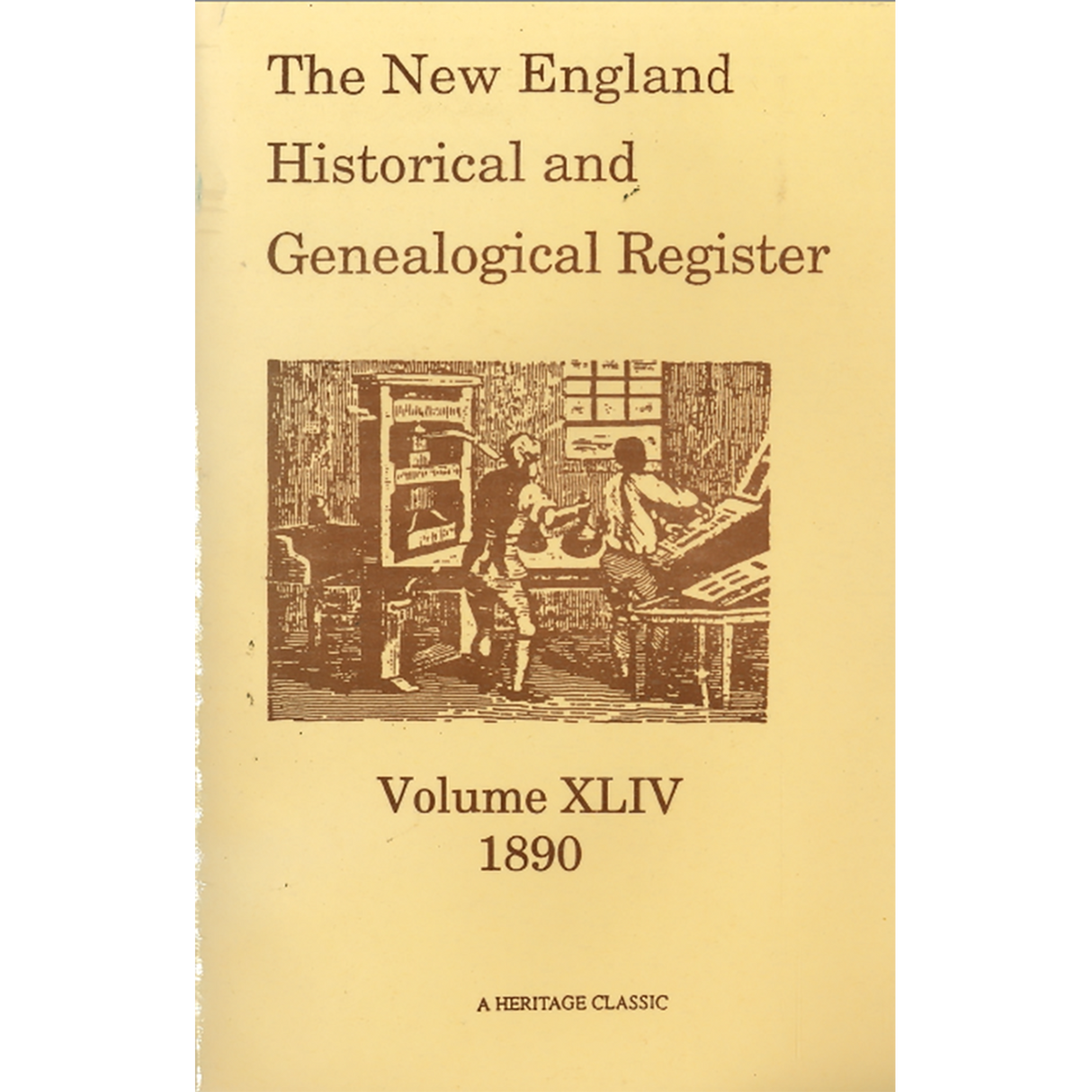 The New England Historical and Genealogical Register, Volume 44, 1890