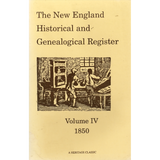The New England Historical and Genealogical Register, Volume 4, 1850