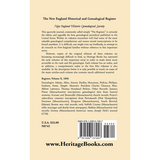 The New England Historical and Genealogical Register, Volume 10, 1856 back cover