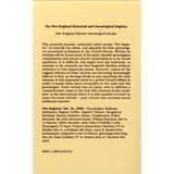 The New England Historical and Genealogical Register, Volume 13, 1859 back cover