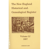The New England Historical and Genealogical Register, Volume 51, 1897