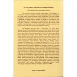 The New England Historical and Genealogical Register, Volume 51, 1897 back cover