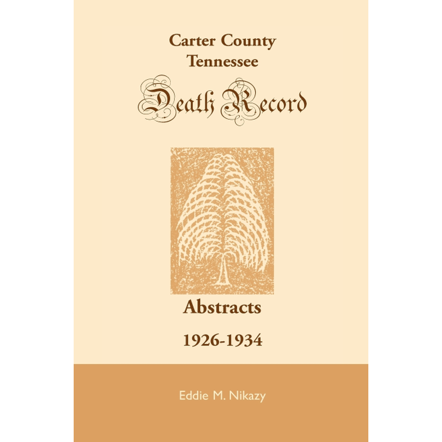 Carter County, Tennessee, Deaths: 1926-1934