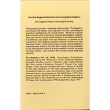 The New England Historical and Genealogical Register, Volume 19, 1865 back cover