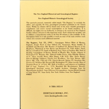 The New England Historical and Genealogical Register, Volume 55, 1901 back cover