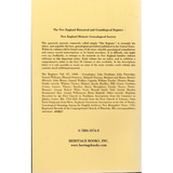 The New England Historical and Genealogical Register, Volume 57, 1903 back cover