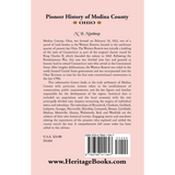 Pioneer History of Medina County, Ohio back cover