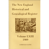 The New England Historical and Genealogical Register, Volume 63, 1909