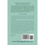 A History of Knox County, Ohio, from 1779 to 1862 Inclusive back cover