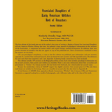 Associated Daughters of Early American Witches Roll of Ancestors, Second Edition back cover