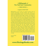 A Bibliography of New York State Communities, Third Edition back cover