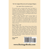 The New England Historical and Genealogical Register, Volume 1, 1847 back cover