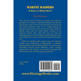 Marine Raiders: A Novel of World War II back cover
