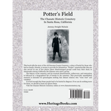 Potter's Field: The Chanate Historical Cemetery in Santa Rosa, California back cover