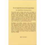 The New England Historical and Genealogical Register, Volume 48, 1894 back cover