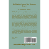 Rockingham County, New Hampshire Paupers back cover