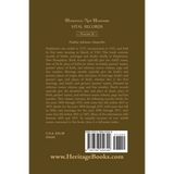 Hopkinton, New Hampshire, Vital Records, Volume 2 [paper] back cover