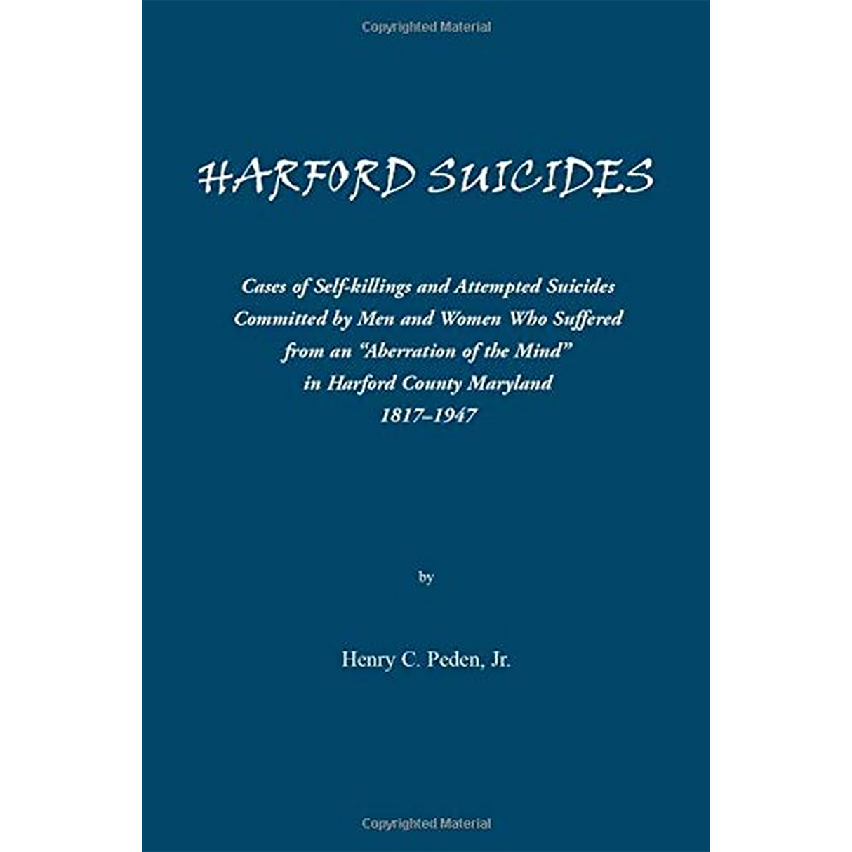 Harford [Maryland] Suicides