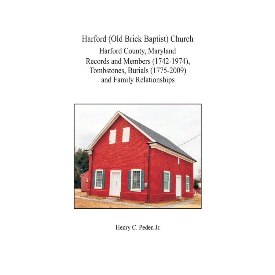 Harford (Old Brick Baptist) Church, Harford County, Maryland