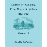 District of Columbia Free Black Registers, Volume 2