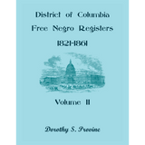 District of Columbia Free Black Registers, Volume 2