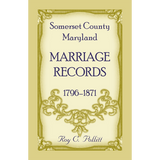 Somerset County, Maryland Marriage Records, 1796-1871