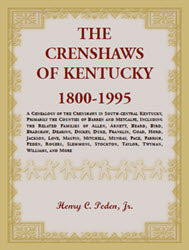 The Crenshaws of Kentucky, 1800-1995