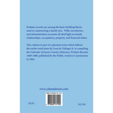Sussex County, Delaware Wills, 1813-1827, Book G7
