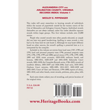 Alexandria City and Arlington County, Virginia, Records Index: Volume 1 back cover