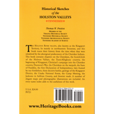 Historical Sketches of the Holston Valleys, Tennessee back cover