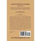 A Gazetteer of Illinois In Three Parts back cover