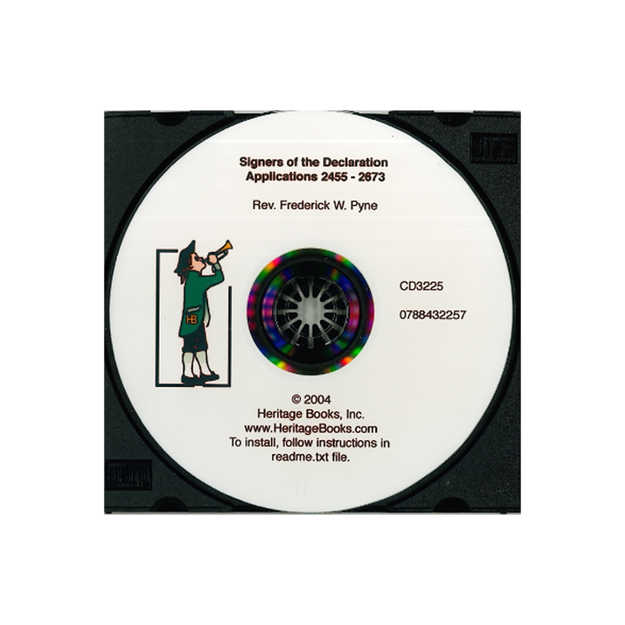 Signers of the Declaration: Index and Images for the Applications to the Descendants of the Signers of the Declaration of Independence, CD 3