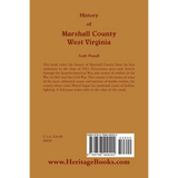 History of Marshall County, West Virginia back cover