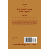 History of Marshall County, West Virginia back cover