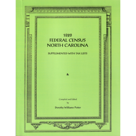 1820 North Carolina Federal Census