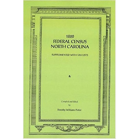 1820 Federal Census North Carolina