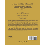 Pindell: A Family Through Time: A Study of the Family of Thomas and Mary Pindell, Volume 1 back cover