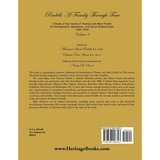 Pindell: A Family Through Time: A Study of the Family of Thomas and Mary Pindell, Volume 2 back cover
