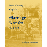Essex County, Virginia Marriage Records, 1884-1921