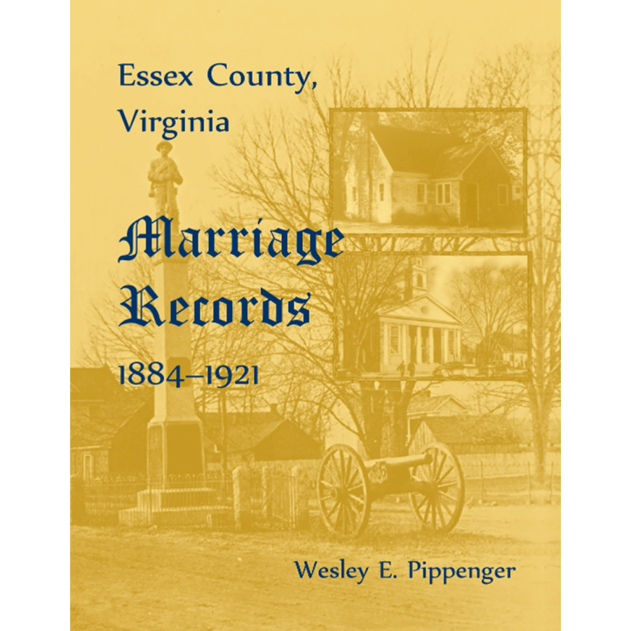 Essex County, Virginia Marriage Records, 1884-1921