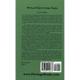 History of Augusta County, Virginia back cover