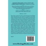 Madison, Dane County and Surrounding Towns [Wisconsin]: Being A History and Guide back cover